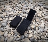 1x Quick belt pouch attaching velcro straps
