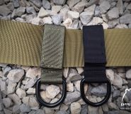 METAL D–ring for tactical belt