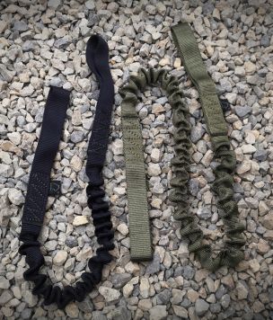 Elastic expandable rescue sling