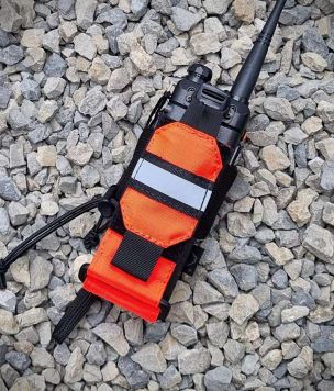 Motorio radio pouch RED HV