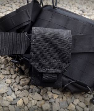 Pojemna mini ładownica EDC na pas z molle