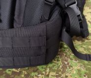 Profiled padded waist belt for Geron 35l backpack