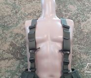 Lowprofile "X" type tactical belt harness 