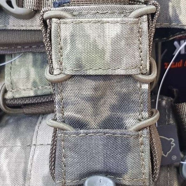 MOLLE webbing in camouflage