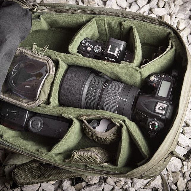 Detachable camera module for Geron backpack 