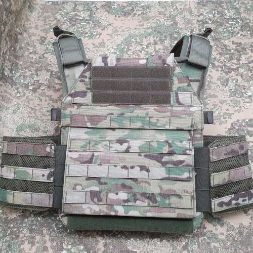 MOLLE webbing made from Cordura camouflage fabric
