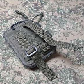 3x mounting straps short 3" / 2 molle
