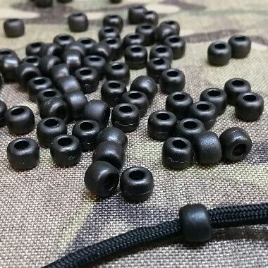 Black-mat spacer bead